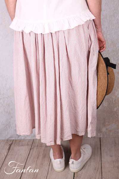 Ewa i walla Jupe Jannika 22322 Original checked cotton