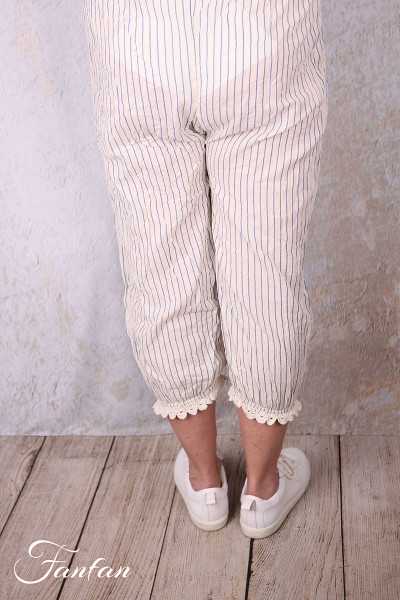 Ewa i walla Pantalon bloomers Rosita 11443 rayé