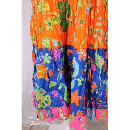 Orientique Jupe ou robe Miraflores 15004 print