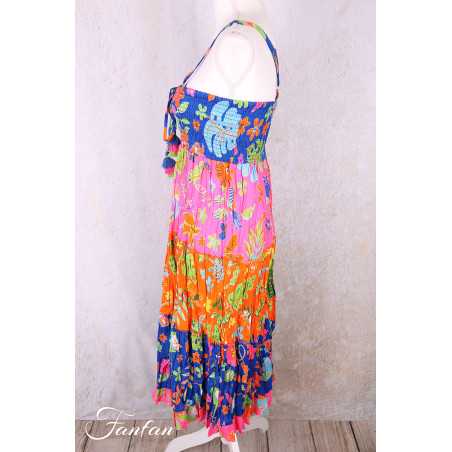 Orientique Jupe ou robe Miraflores 15004 print