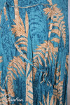 Orientique Robe Ponta Verde 40203 Godet manches courtes
