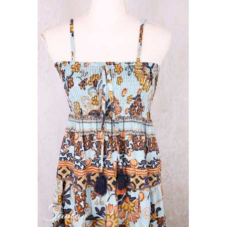 Orientique Jupe ou robe Macieo 6502 Blue