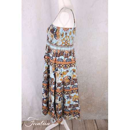 Orientique Jupe ou robe Macieo 6502 Blue