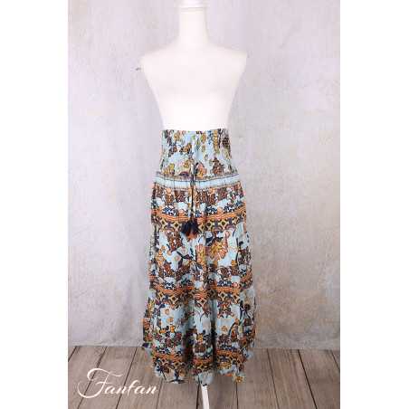 Orientique Jupe ou robe Macieo 6502 Blue