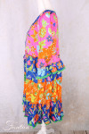 Orientique Robe Miraflores Frill sleeves Layers Mix