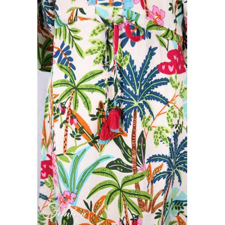 Orientique Robe longue Ovahe 30165 V Maxi Trim