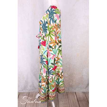 Orientique Robe longue Ovahe 30165 V Maxi Trim