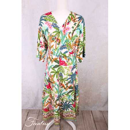 Orientique Robe longue Ovahe 30165 V Maxi Trim