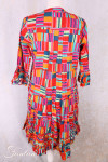 Orientique Robe Peru 71598 Layers Frill sleeves
