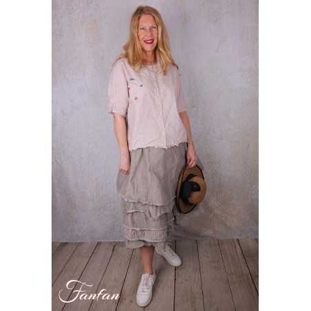 Ewa i walla Blouse Rachelle 44198 Original checked cotton