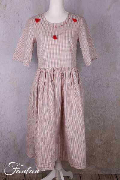 Ewa i walla Robe Pyret 55952 Original checked cotton