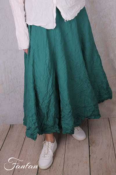 Privatsachen Jupe Biobrocat Jade coton égyptien froissé