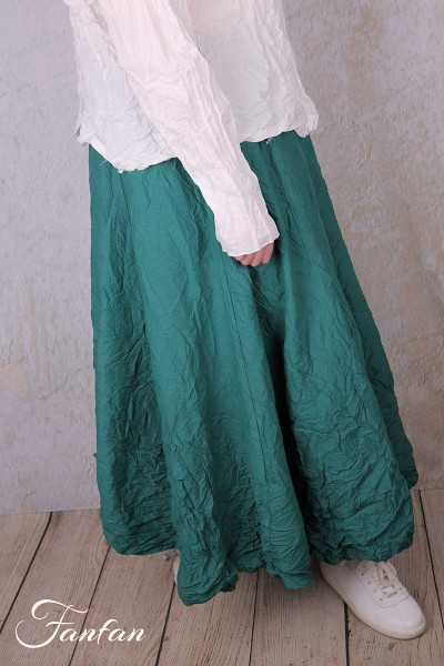 Privatsachen Jupe Biobrocat Jade coton égyptien froissé