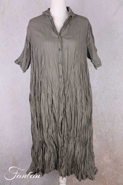 Privatsachen Robe en coton égyptien froissé Kleiderhei Mimos