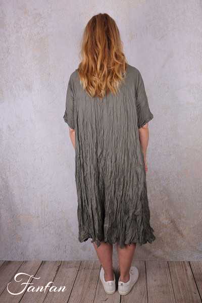 Privatsachen Robe en coton égyptien froissé Kleiderhei Mimos