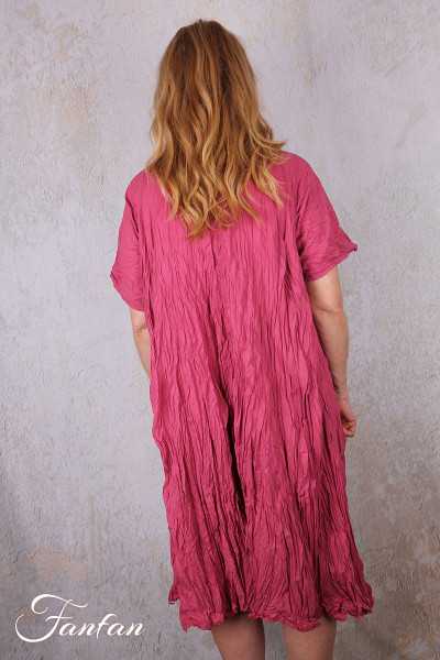 Privatsachen Robe en coton égyptien froissé Kleiderhei Magnolia
