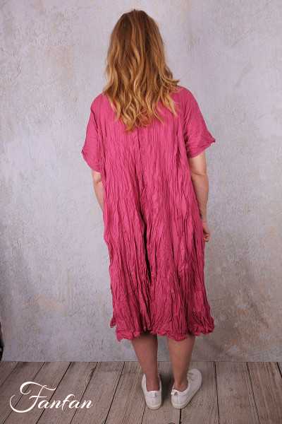 Privatsachen Robe en coton égyptien froissé Kleiderhei Magnolia