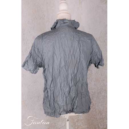 Privatsachen Blouse Applikleid Strasse en coton égyptien froissé