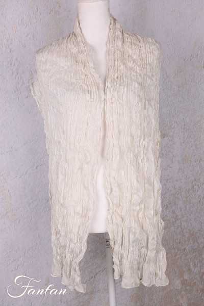 Privatsachen Foulard Crash en soie plissée Gefühl