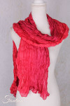 Privatsachen Foulard Crash en soie plissée Pepper