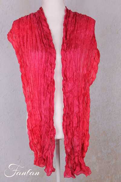 Privatsachen Foulard Crash en soie plissée Pepper