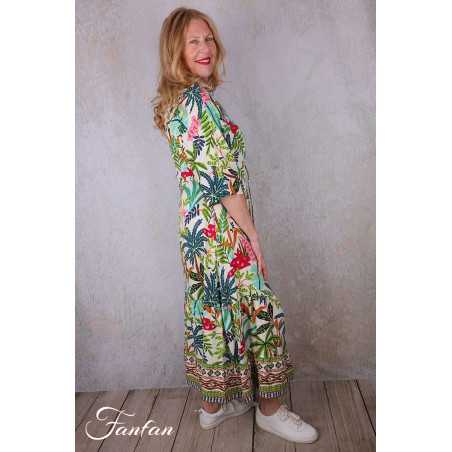 Orientique Robe longue Ovahe 30165 V Maxi Trim