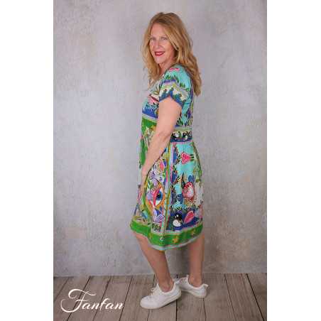 Orientique Robe Santa Fe 40166 Boxy