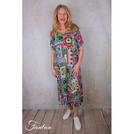 Orientique Robe Sao Bento 61742 Godet