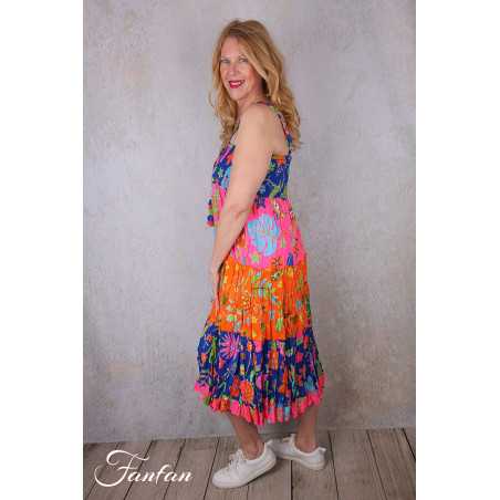 Orientique Jupe ou robe Miraflores 15004 print