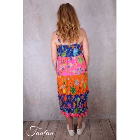 Orientique Jupe ou robe Miraflores 15004 print