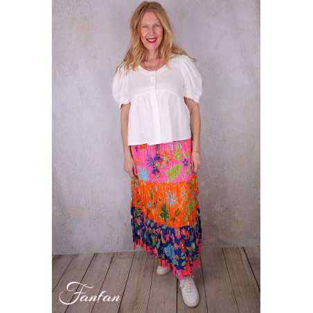 Orientique Jupe ou robe Miraflores 15004 print