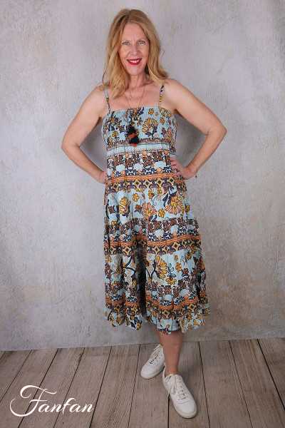 Orientique Jupe ou robe Macieo 6502 Blue