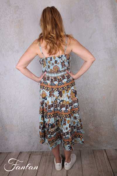 Orientique Jupe ou robe Macieo 6502 Blue