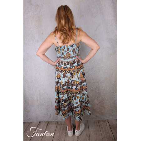 Orientique Jupe ou robe Macieo 6502 Blue