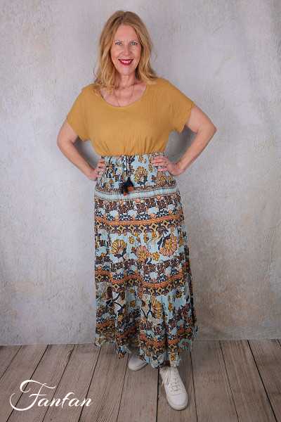 Orientique Jupe ou robe Macieo 6502 Blue