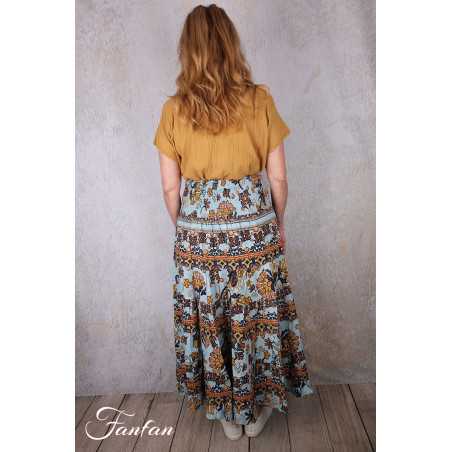 Orientique Jupe ou robe Macieo 6502 Blue