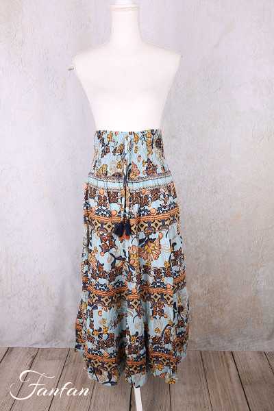 Orientique Jupe ou robe Macieo 6502 Blue