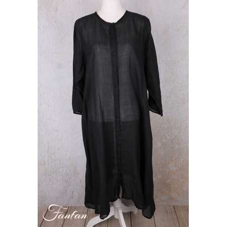 Privatsachen Manteau Punktür Kaviar Ramie