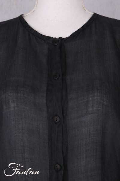 Privatsachen Manteau Punktür Kaviar Ramie