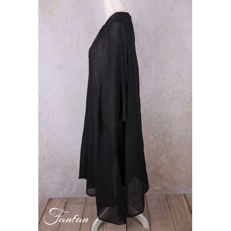 Privatsachen Manteau Punktür Kaviar Ramie