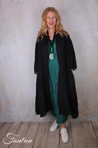 Privatsachen Manteau Punktür Kaviar Ramie