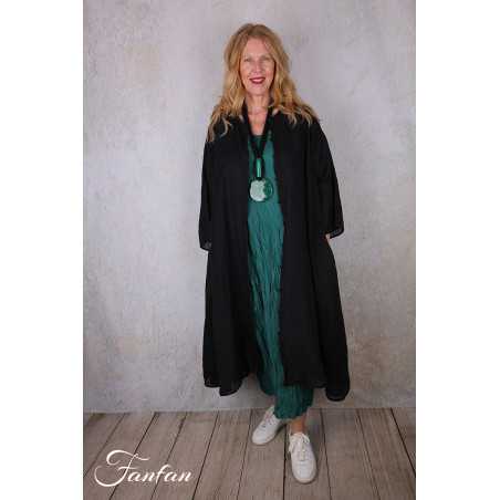 Privatsachen Manteau Punktür Kaviar Ramie