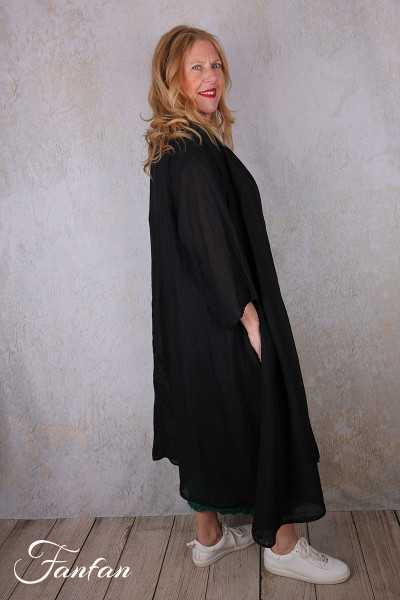 Privatsachen Manteau Punktür Kaviar Ramie