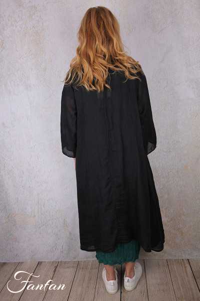 Privatsachen Manteau Punktür Kaviar Ramie