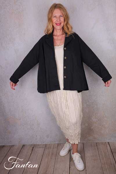 Privatsachen Veste en stretch Fastern Satt