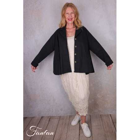 Privatsachen Veste en stretch Fastern Satt
