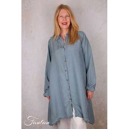 Privatsachen Blouse en soie lisse Werkzeug Strasse