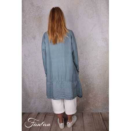 Privatsachen Blouse en soie lisse Werkzeug Strasse