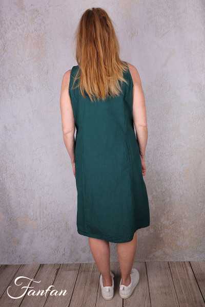 Privatsachen Robe Modewahr Jade coton froissé