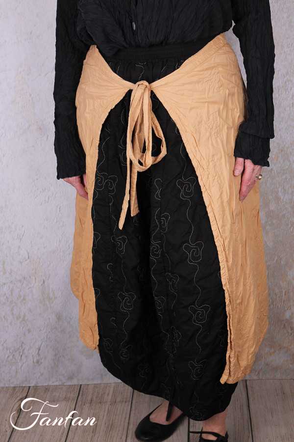 Privatsachen Sur-jupe Faltenutz Kerze matelassée ecostepp